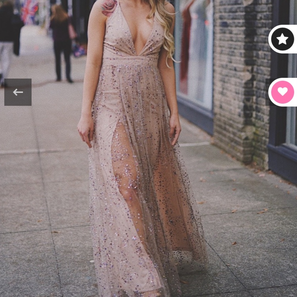 Sparkle Prom or Formal Maxi Dress